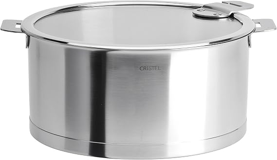 Cristel Strate C18QLKSA Saucepan, 2 quart, Silver