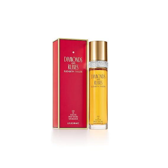 Elizabeth Taylor Diamonds & Rubies Eau de Toilette, 3.3 fl oz | Women's eau de toilette. Perfume with a long-lasting signature scent for day-to-night wear.