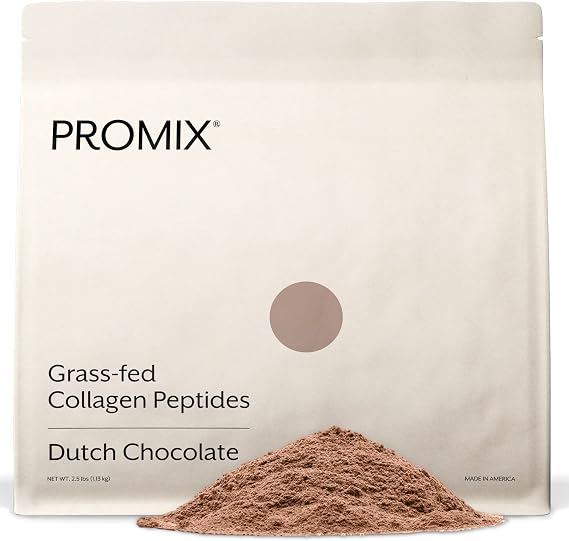 ProMix Nutrition Collagen Peptides Powder, Chocolate - 2.5 Pound | Collagen Peptides Supplement for Skin Elasticity, Hair Strength, Nail Health, Joint Support & Gut Health Benefits