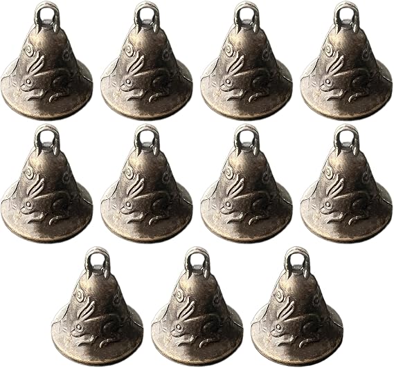 11 Pcs Vintage Metal Craft Bells for DIY Wind Chimes Decoration