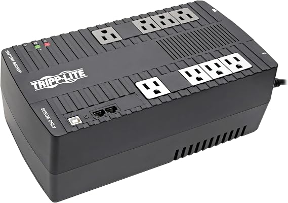 Eaton Tripp Lite AVR550U 550VA UPS 300W Battery Backup Surge Protector AVR