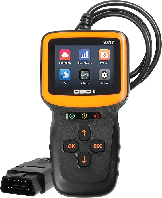 YAKEFLY OBD2 Scanner Diagnostic Tool,Car OBD2 Scanner Code Reader Engine Fault Code Reader Scanner,Vehicle Check Engine Light Scan Tool,Car OBDII/EOBD Diagnostic Scan Tool for All Vehicles 1996 and