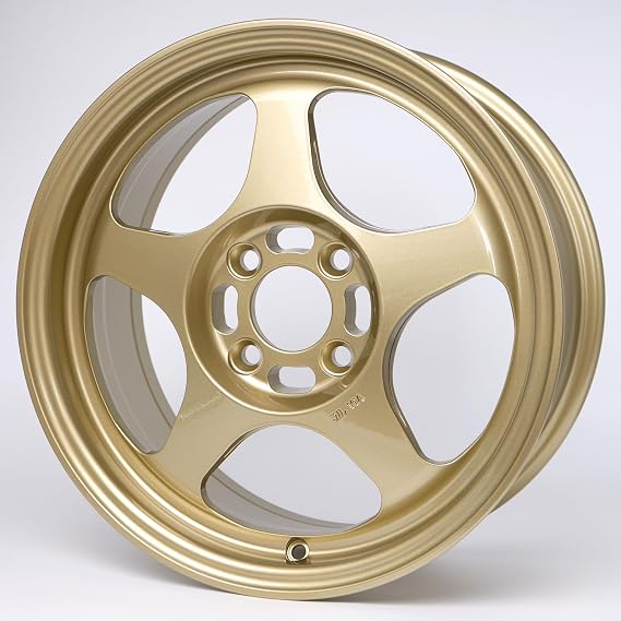 ROTA Wheels SLIPSTREAM (15X6.5 ET40 4X100 Hub) PLAIN GOLD