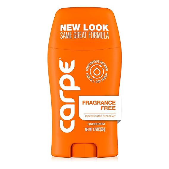 Carpe Antiperspirant, Fragrance Free | Fragrance Free