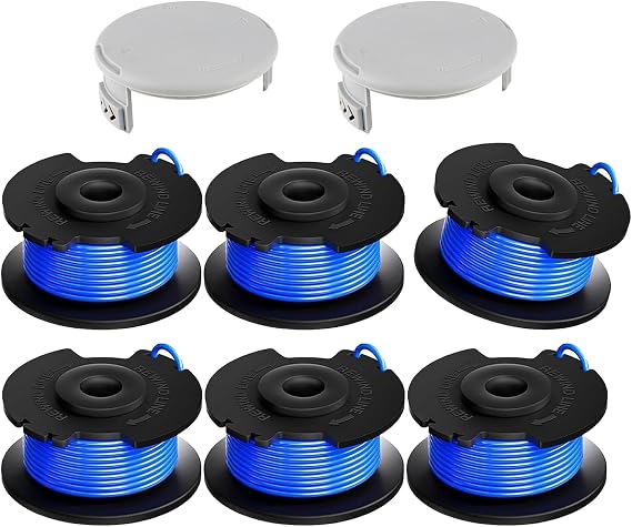 8 Pack String Spool Replacement for Hart Auto-Feed String Trimmer