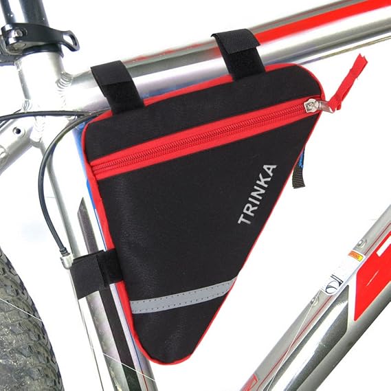 Bike Bag, Bicycle Frame Bag,Cycling Accessories Pack for Phone, Wallet, Keys, Tools, Use for Road Bike MTB Commute Bicycle Bike Accessories