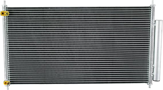 Air Conditioning A/C Condenser Compatible with 2013-2017 Honda Accord 2.4L 3.5L, Aluminum Core w/Receiver Drier