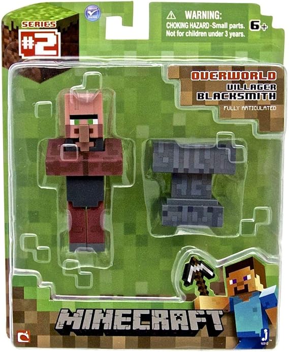Minecraft Blacksmith Villager Figure Pack