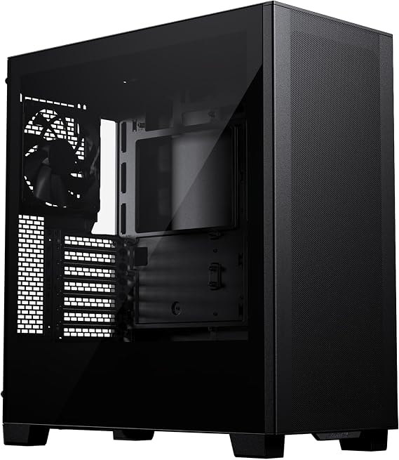 Phanteks XT Pro, Mid-Tower Gaming Chassis, High Airflow Performance Mesh, Tempered Glass Window, 10x 120mm Fan Positions, Black