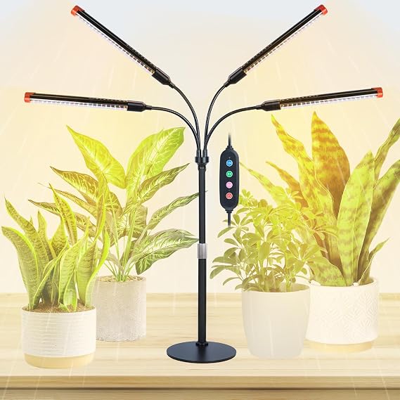 4Head Full Spectrum Table Top Grow Lights for Indoor Plants