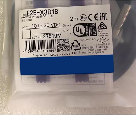 E2E-X3D18 Sealed in Box E2EX3D18