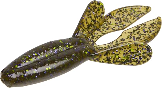 Zoom Z Hog Bait-Pack of 8 (Watermelon Candy, 4-Inch)