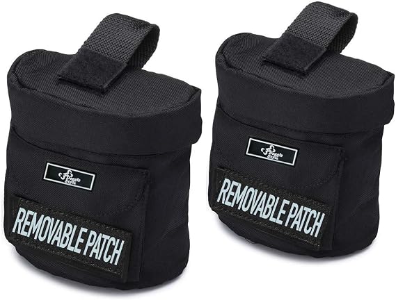 Doggie Stylz Dog Harness Utitlity Side Bags, Medium/Large/XLarge/XXLarge | Servcie Dog Harnesses