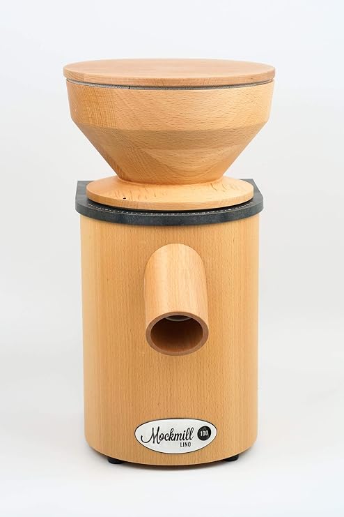Getreidemühle Mockmill Lino 200 Made in Germany Edelkorund und Keramik Mahlstein frisches Mehl Getreide