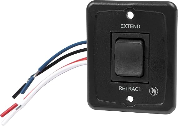Solera Replacement Power Awning Switch Kit for 5th Wheel RVs, Travel Trailers and Motorhomes