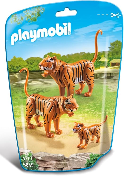 Playmobil Tiger Family Building Kit