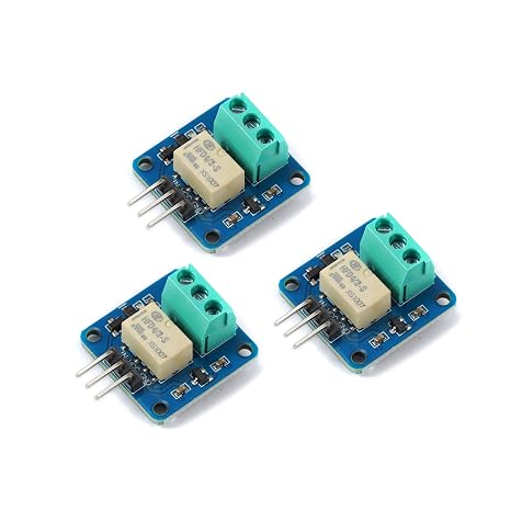 Teyleten Robot Relay Module HFD4/3-S Thin 3.3 5V STM32 51 Microcontroller 3pcs