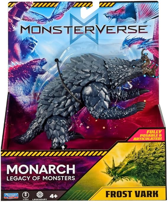 PlayMates MonsterVerse Frost Vark | Godzilla X Kong Monsterverse 6 Inch Action Figure Basic Series - Frost Vark