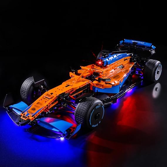 LED Light Set Compatible with LEGO 42141 McLaren Formula 1 Race Car Technic Building Blocks Model - Model Set NOT Included