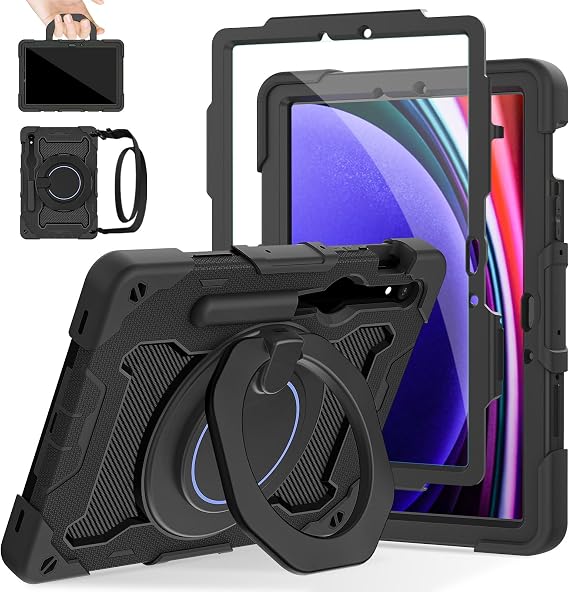 OISKIN Case for Samsung Galaxy Tab S10 Lite &S10 FE S9 FE 10.9"/S9 11 Inch