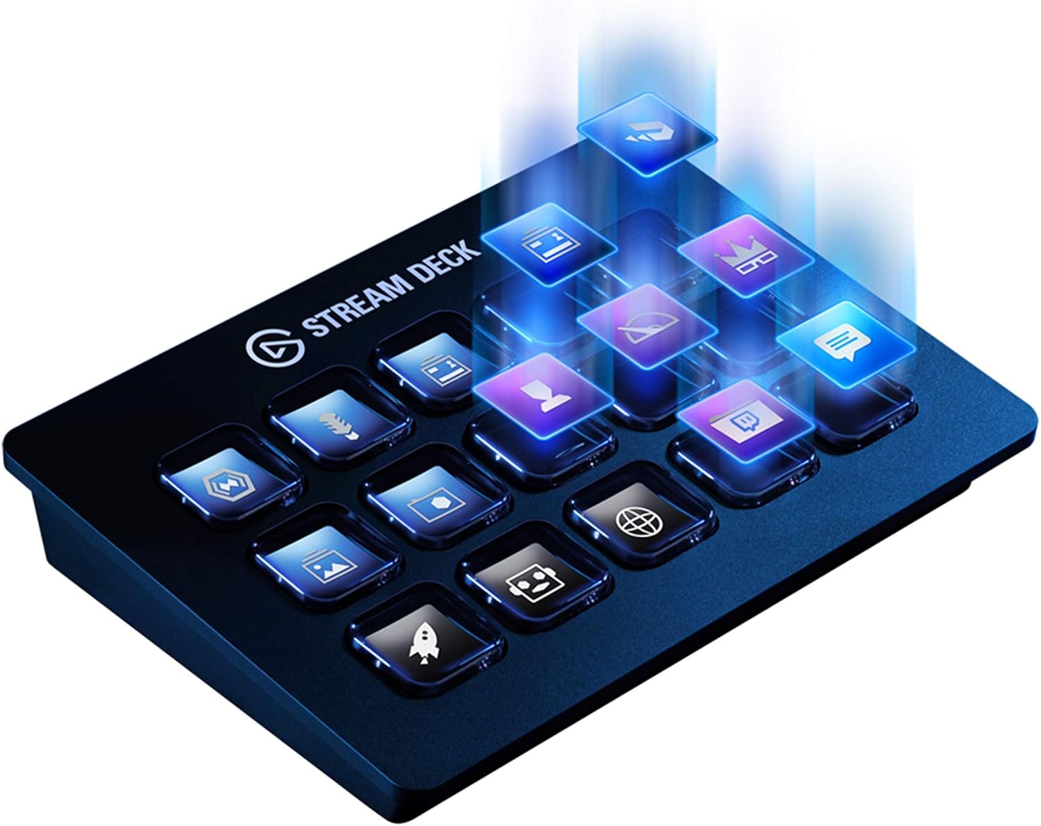 CORSAIR Elgato STREAM DECK Live Content Creation Controller Switcher USB3.0 LCD Buttons:15pcs 10GAA9901 Black