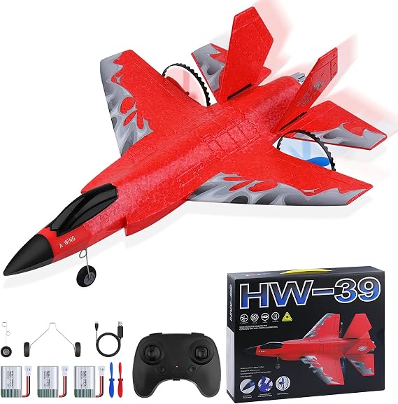 2-Channel Remote Control Airplane 2.4GHz RC Gifts for Kids Adults Beginners