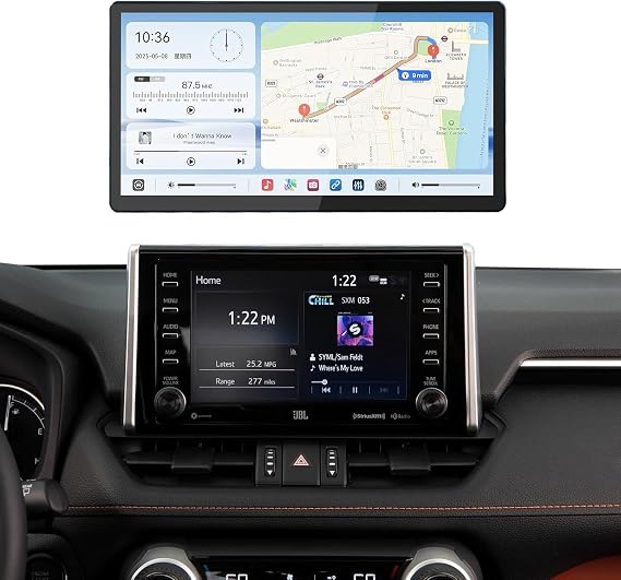13.2 Android 13 Car Stereo for Toyota RAV4 2019-2022,with Wireless CarPlay & Android Auto,1920932 Resolution QLED Touchscreen,Car Radio Upgrade (8GB+128GB)
