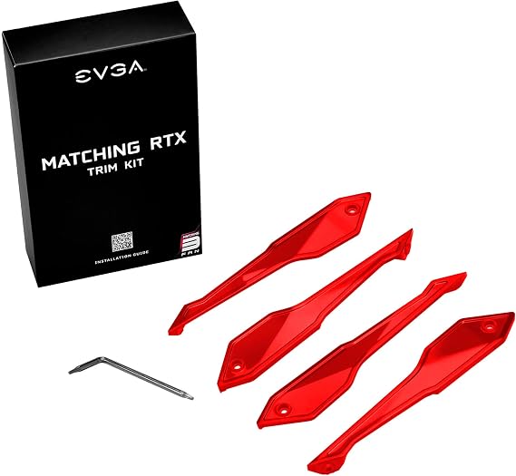 EVGA Red Trim Kit for EVGA 20-Series FTW3 Cards
