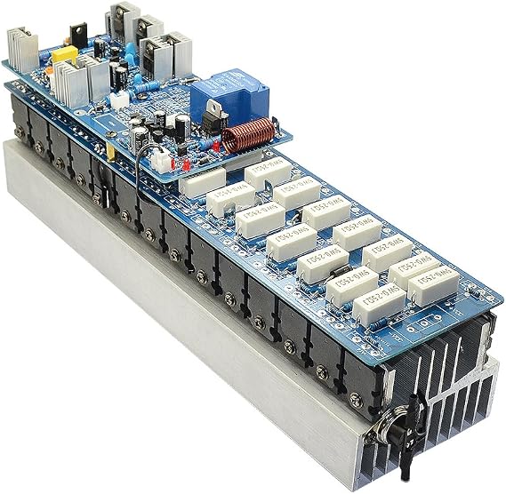 Hifi 1500W Powerful Final Mono Amplifier Board + TTC5200 TTA1943 Tube Heatsink