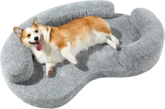 Orthopedic Memory Foam Dog Bed for Medium Sized Dogs, Round