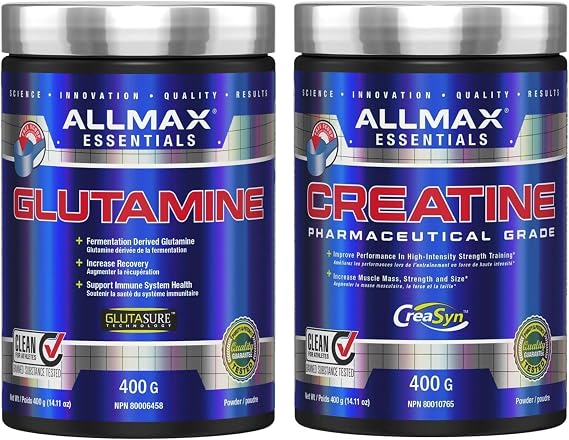 Creatine and Glutamine Bundle 400g 