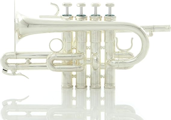 Schilke P7-4 Custom Series Bb/A Piccolo Trumpet 4 Valve Silver
