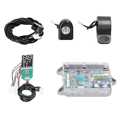 Motor Controller,Electric Scooter Motherboard Controller BT Digital Display with Accelerator Front and Rear Light Compatible with M365/PRO Electric Scooters