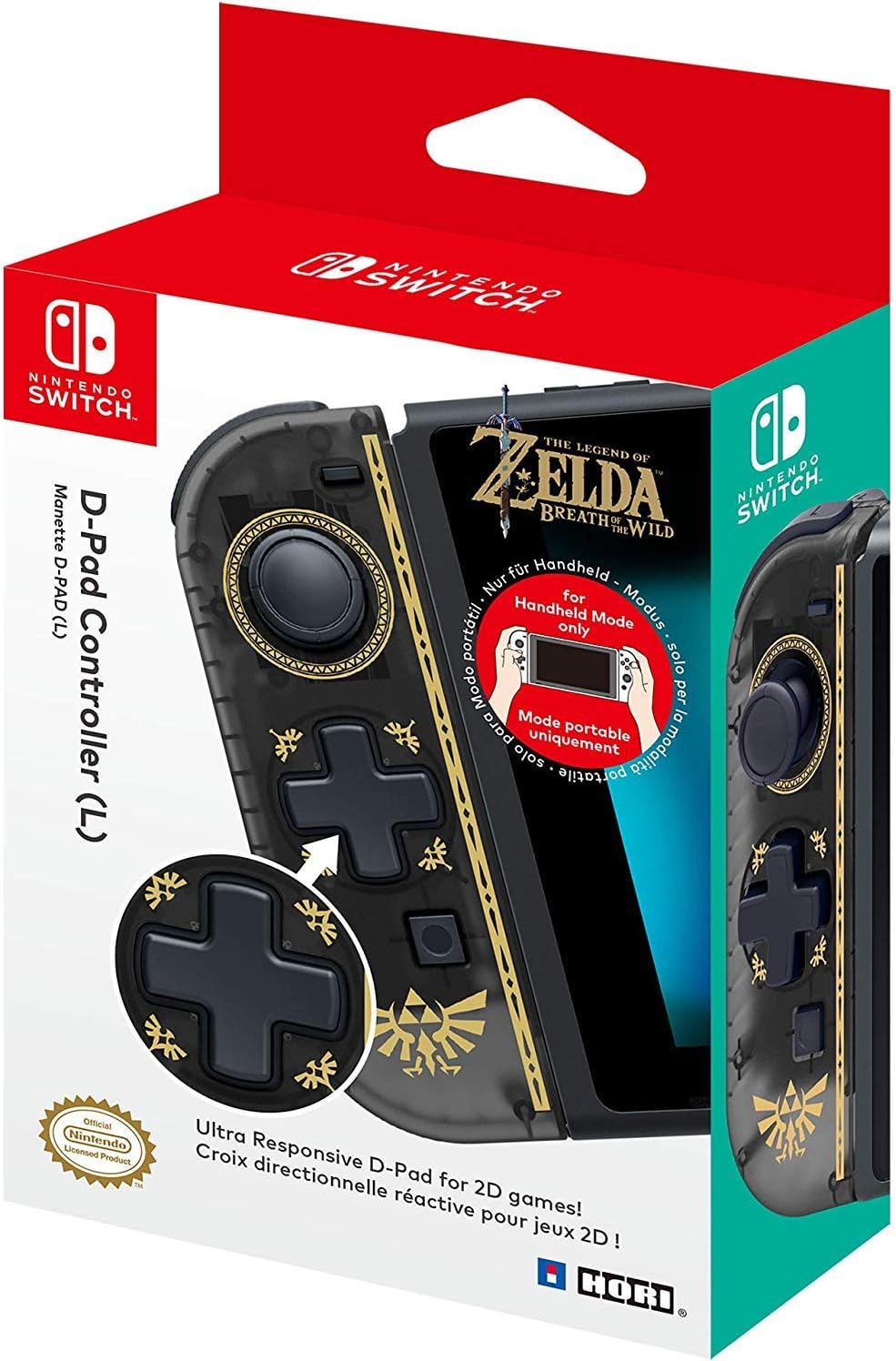 Official Nintendo Licensed D-pad Joy-Con Left Zelda Version for Nintendo Switch