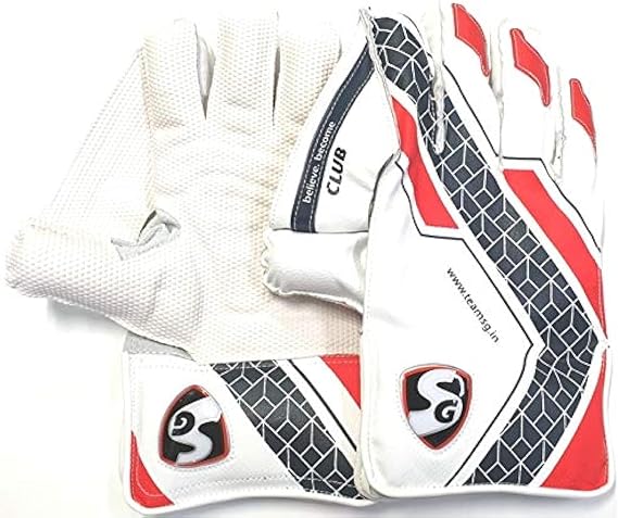 SG Club Wicket Keeping Gloves- Mens- (Age 15+)