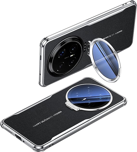 Case for Honor Magic 8 Pro with shock-resistant corners, Honor Magic 8 Pro stand phone case with lens protection, soft TPU scratch-resistant case cover Fall protection, Black