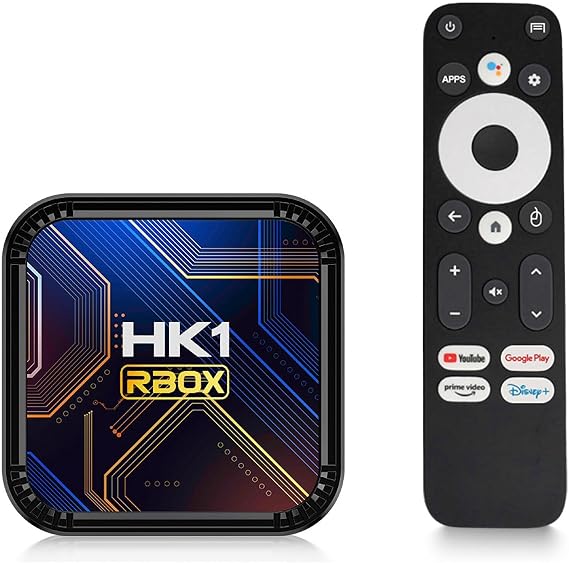 Android 13.0 TV Box HK1 RBOX K8S TV Box 4 + 64GB Support, 8K HDR Support, 2.4G/5G WiFi, 100M LAN, Bluetooth 4.0 Set-Top Box, USB3.0