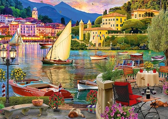 Schmidt Spiele | Italian al Fresco (500pc) | Puzzle | Ages 10+