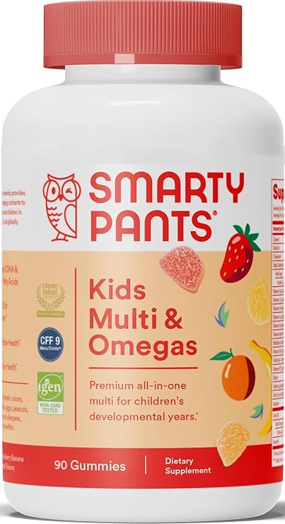 SmartyPants Kids Gummies 90 Count