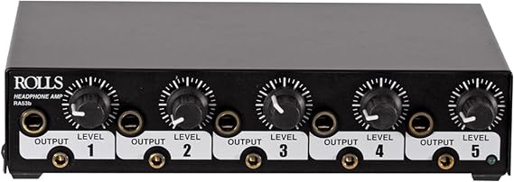 rolls RA53B 5Ch Headphone Amp 1/2 Rack
