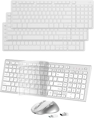 FENIFOX Rechargeable Wireless Keyboard and Mouse  3-Pack Replacement Skin Combo