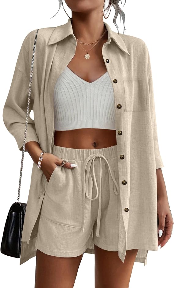 Beyove Womens 2 Piece Casual Tracksuit Outfit Sets