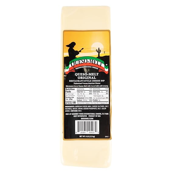 Original Queso-Melt Cheese Loaf 5 lbs