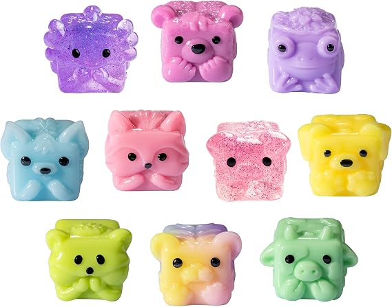 Mini Mystery Mushies 3 Pack, Sticky Stretchy Taba Squishies- Styles May Vary