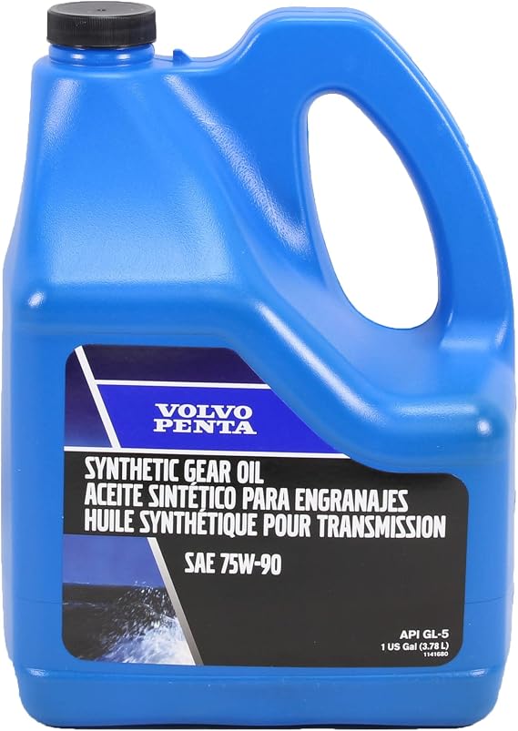 Volvo Penta Gear Oil Synthetic 75W 90 1-Gallon