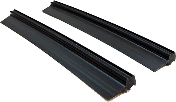Replacement Black Wiper Blades for Cleaning Machine - Set of 2
