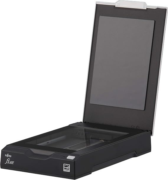 Fujitsu fi-65F Mini Flatbed Scanner for ID Card and Passport | Compact A6 Flatbed