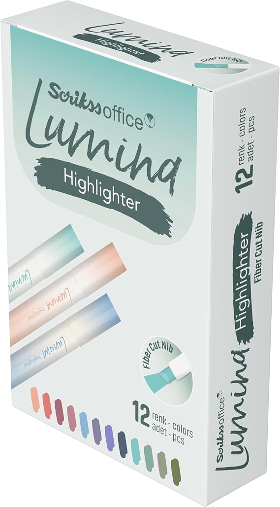 Scrikss Office Lumina Highlighter Lotus Color - 693U 12 Amb