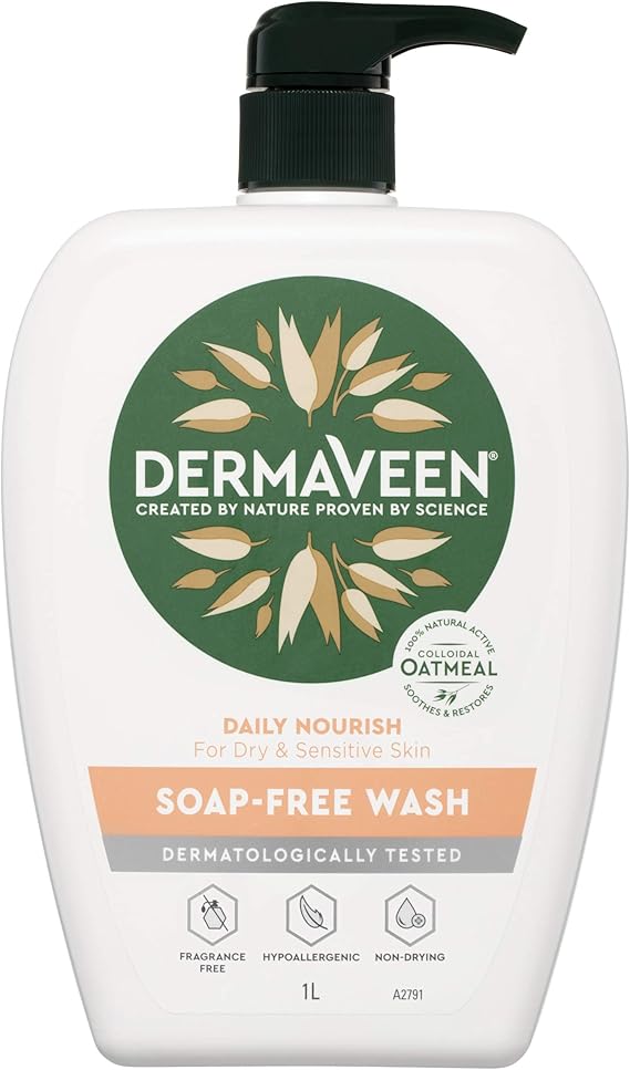 DermaVeen Everyday Soap Free Wash 1 Litre