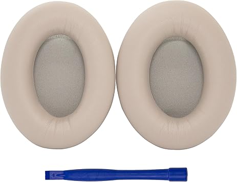 Premium Replacement Ear Pads for Sony WH-1000XM3 Headphones Ear Pads Soft Protein Leather & Memory Foam, Noise- Isolating Cushions XM3replacement Ear Pads (XM3-Champagne Gold)
